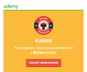Udemy email newsletter January 2015